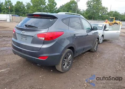 2014 Hyundai Tucson Se z USA, uszkodzony, nr VIN KM8JU3AG6EU872314